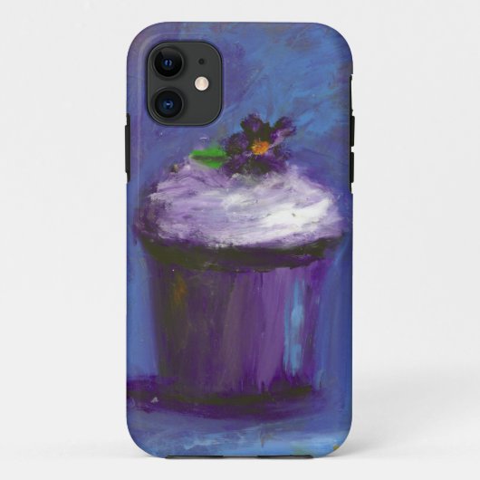 Lila Kuchenkasten Case-Mate iPhone Hülle (Rückseite)