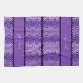 Lila Küchentücher (Horizontal)