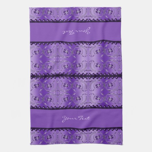 Lila Küchentücher (Vertikal)