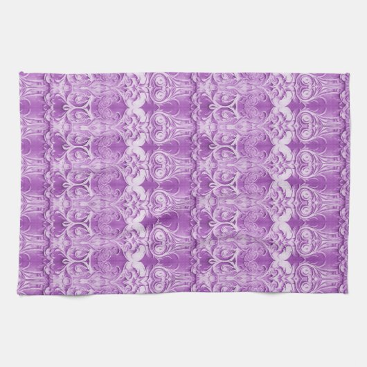 Lila Küchentücher (Horizontal)