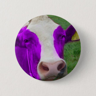 lila Kuh Button