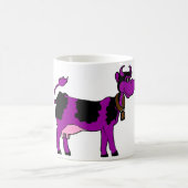 Lila Kuh Kaffeetasse (Mittel)