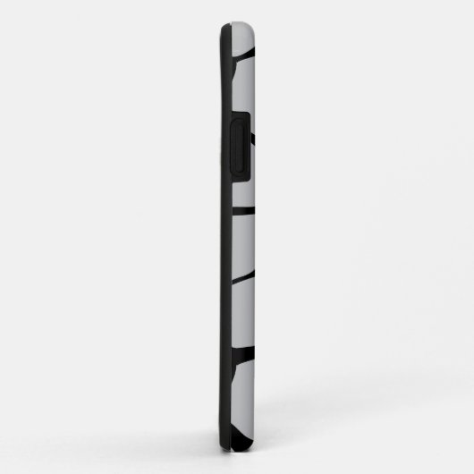 lila Kuhdruck abstrakt Case-Mate iPhone Hülle (Hinten/Rechts)