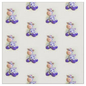 Lila Kuhgewebe Stoff (Nahaufnahme)