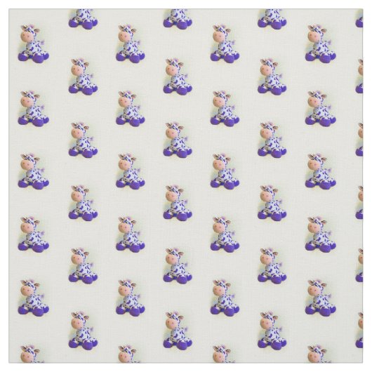 Lila Kuhgewebe Stoff (Muster)