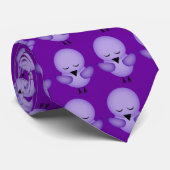 Lila Küken-Krawatte Krawatte (Gerollt)