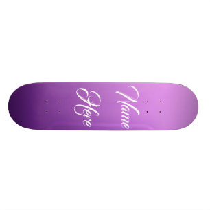 Lila kundenspezifischer Skateboard