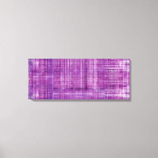 Lila Kunstfarben - Canvas drucken Leinwanddruck (Vorderseite)