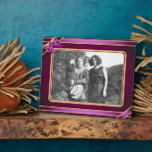 Lila Kunstgalerie Fotoplatte (Seite)