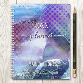 Lila Kunstlehrer Planer