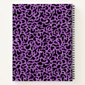 Lila Künstlerbücher der Moderne Notizblock (Rückseite)