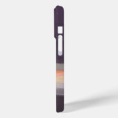 Lila künstlerische Abstrakte Case-Mate iPhone Hülle (Rückseite / Links)