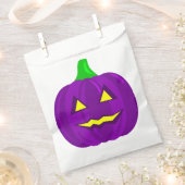 lila Kürbis Geschenktütchen (Ausgeschnitten)