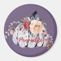 Lila Kürbisgrauer Kürbis