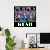 LILA KUSH POSTER (Heimbüro)