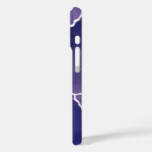 Lila Küstengewässer Case-Mate iPhone Hülle (Rückseite / Links)