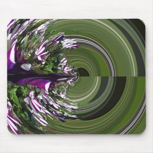 Lila Labyrinth Mousepad (Vorne)