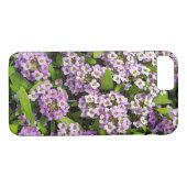lila Lalyssum-Blüten Case-Mate iPhone Hülle (Rückseite (Horizontal))