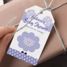 Lila Lamm Gender Neutral Baby Dusche Niedlich Swee