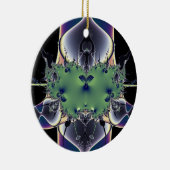 Lila Lampe Keramik Ornament (Rechts)