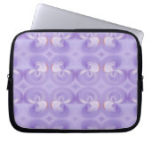 Lila Laptop-Sieb Laptopschutzhülle (Vorderseite)