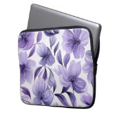 Lila Laptopschutzhülle (Vorderseite Links)