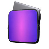 Lila Laptopschutzhülle (Vorderseite Links)