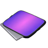Lila Laptopschutzhülle (Vorne Knopf)