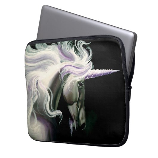 Lila Laptopschutzhülle (Vorderseite Links)