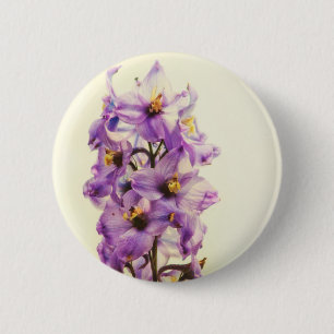 Lila Larkspur Delphinium Button