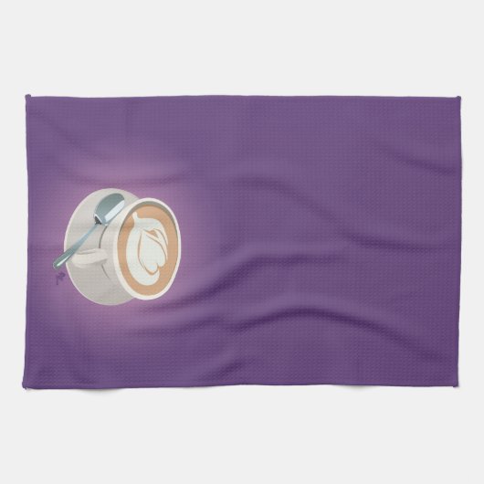 Lila Latte Tuch (Horizontal)