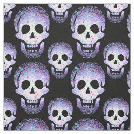 Lila Laughurts Schädelhaken Hexe® Pagan Wiccan Stoff