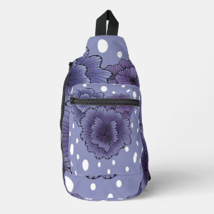 Lila Launen-Schultertasche  Crossbody Bag