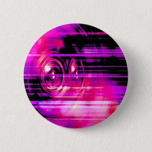 Lila Lautsprecher Button