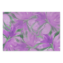 Lila Lavander Watercolor Elegante