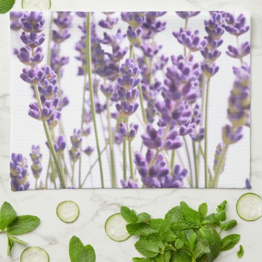 Lila Lavendel #1 #decor #art Geschirrtuch (Gefaltet)