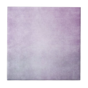 Lila Lavendel Aquarell Personalisierter Hintergrun Fliese