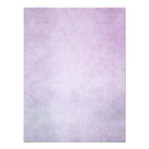 Lila Lavendel Aquarell Personalisierter Hintergrun Fotodruck