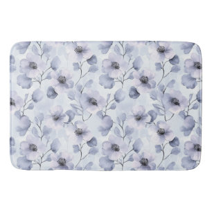 Lila Lavendel-Blume Badematte