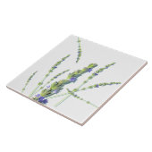 Lila Lavendel-Blume-Blume Fliese (Seite)