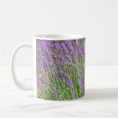 Lila Lavendel-Blume Fotografie Kaffeetasse (Links)