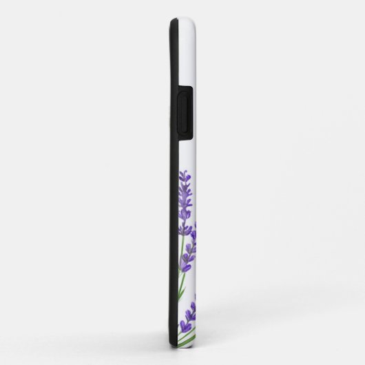 Lila Lavendel-Blume Hübsch Glaube Case-Mate iPhone Hülle (Hinten/Rechts)
