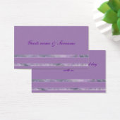 Lila Lavendel-Blume | Personalisieren (Schreibtisch)