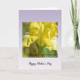 Lila Lavendel-Blume Schöne Moments Card Karte