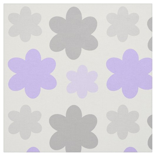 Lila Lavendel-Blume Stoff (Muster)