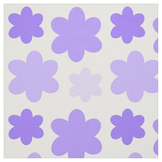 Lila Lavendel-Blume Stoff (Muster)
