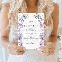 Lila-Lavendel-Blumenkranz Boho-Hochzeit