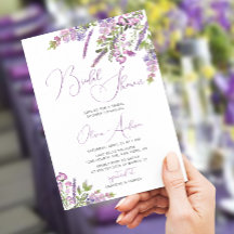 Lila Lavendel-Brautparty