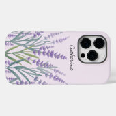 Lila Lavendel Case-Mate iPhone Hülle (Rückseite (Horizontal))