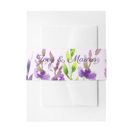 Lila Lavendel Einladungsbanderole